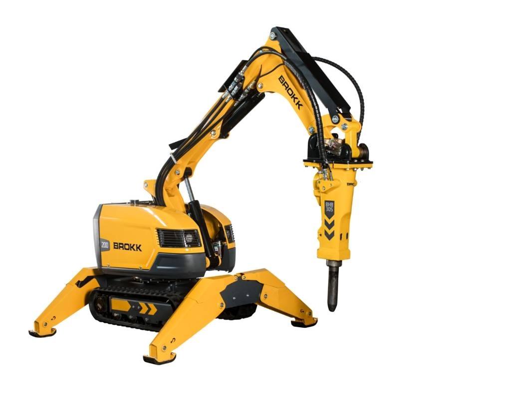 Brokk 200 拆卸式挖土機/掘鑿機/挖掘機