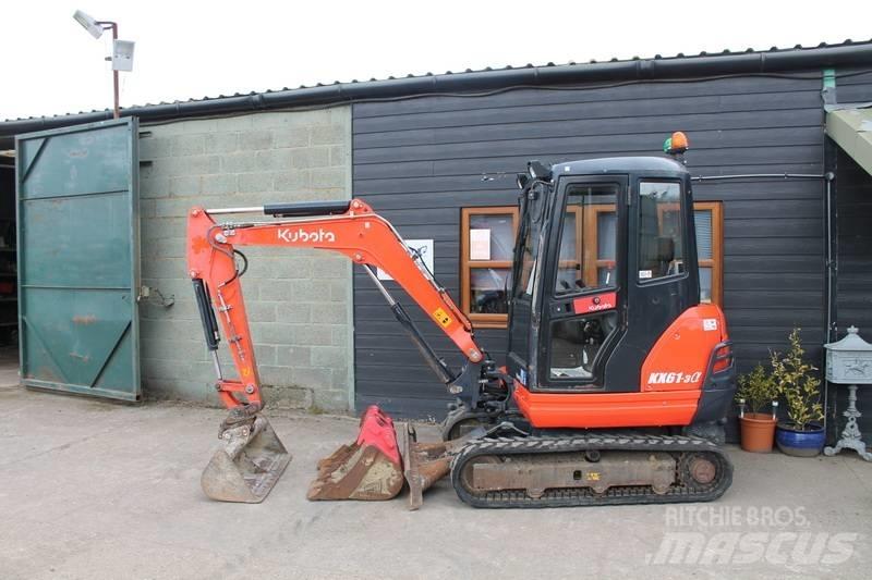 Kubota KX 61-3 小型挖土機/掘鑿機<7t(小型挖掘機)