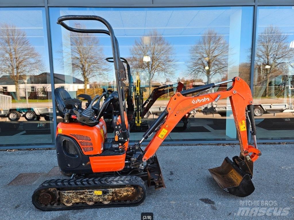 Kubota U 10-3 小型挖土機/掘鑿機<7t(小型挖掘機)