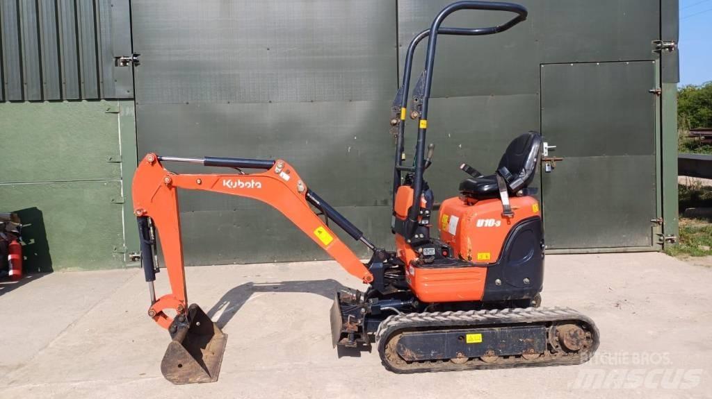 Kubota U10-3 小型挖土機/掘鑿機<7t(小型挖掘機)