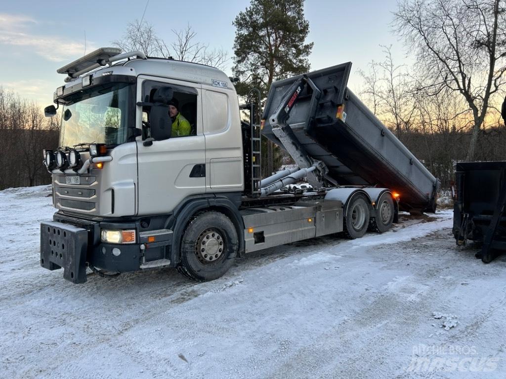 Scania G 480 吊鉤式起重車