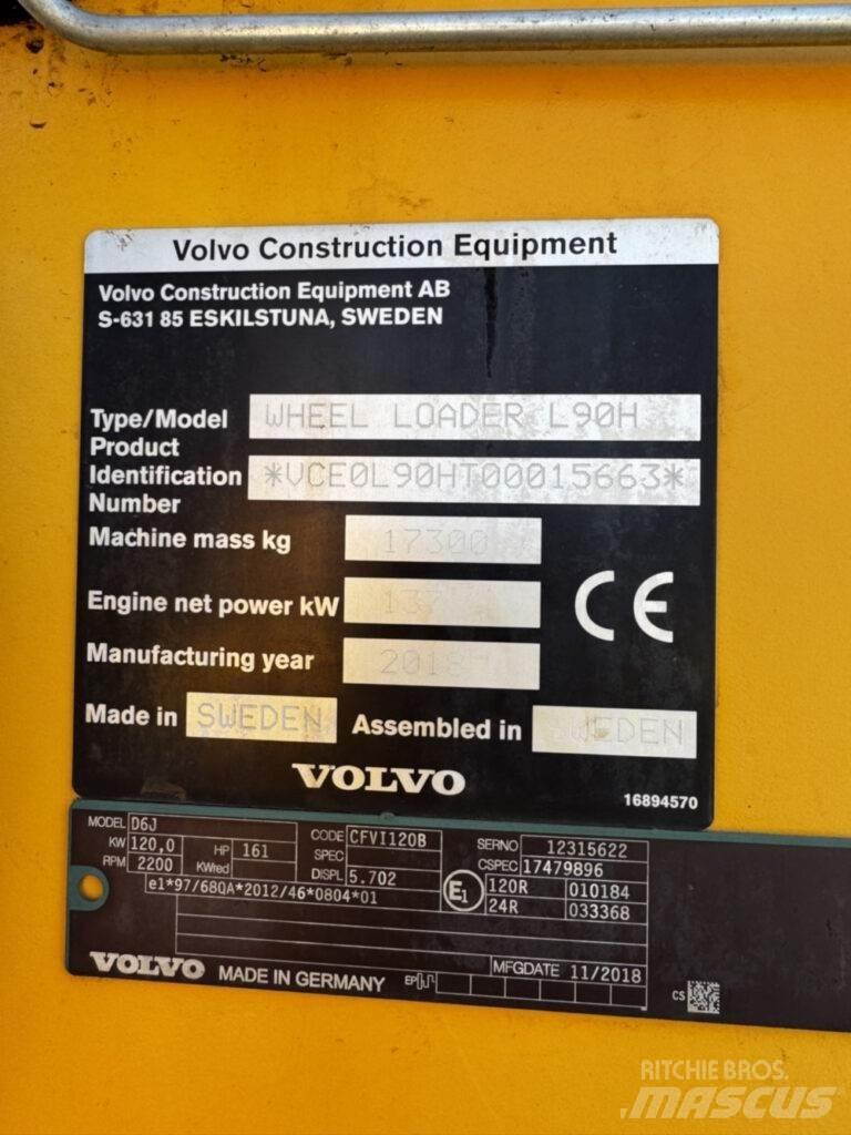 Volvo L90H 輪胎式裝載機