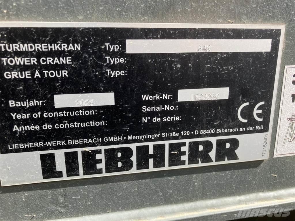 Liebherr 34K 塔式起重機