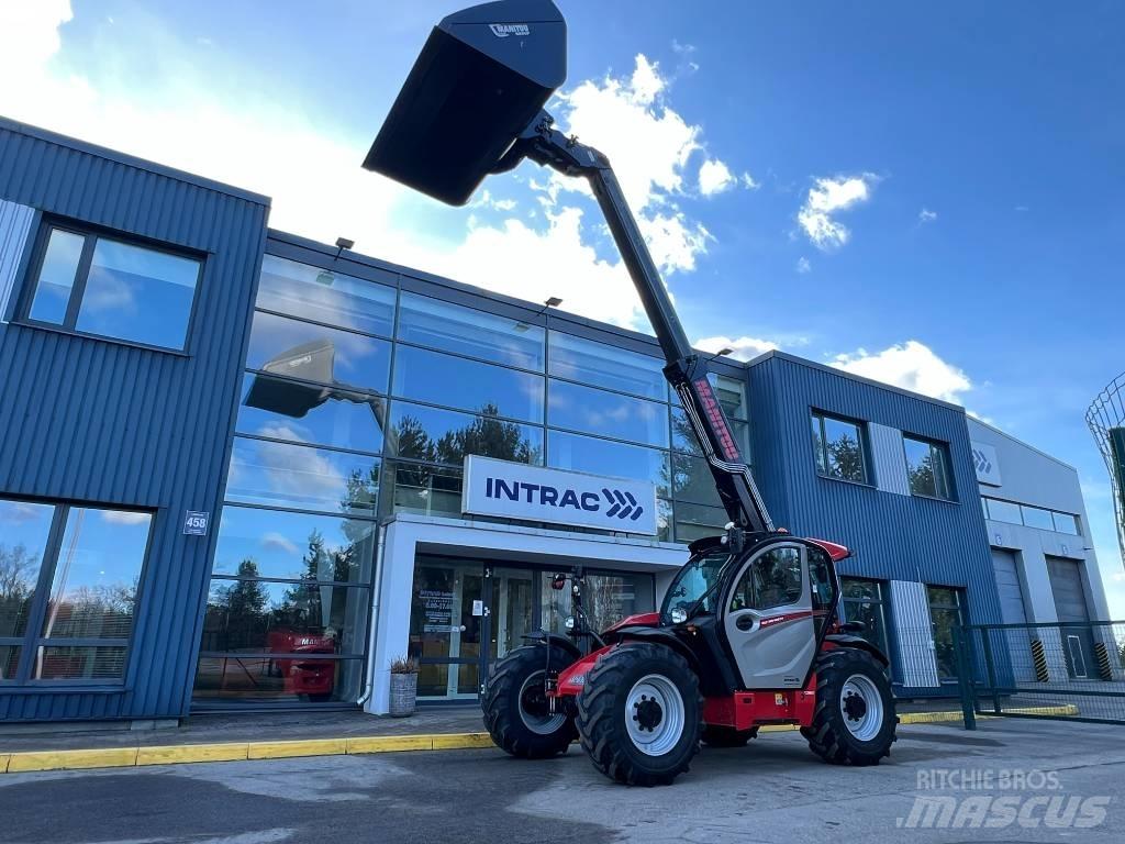 Manitou MLT 741-140V 農業用伸縮臂裝載機