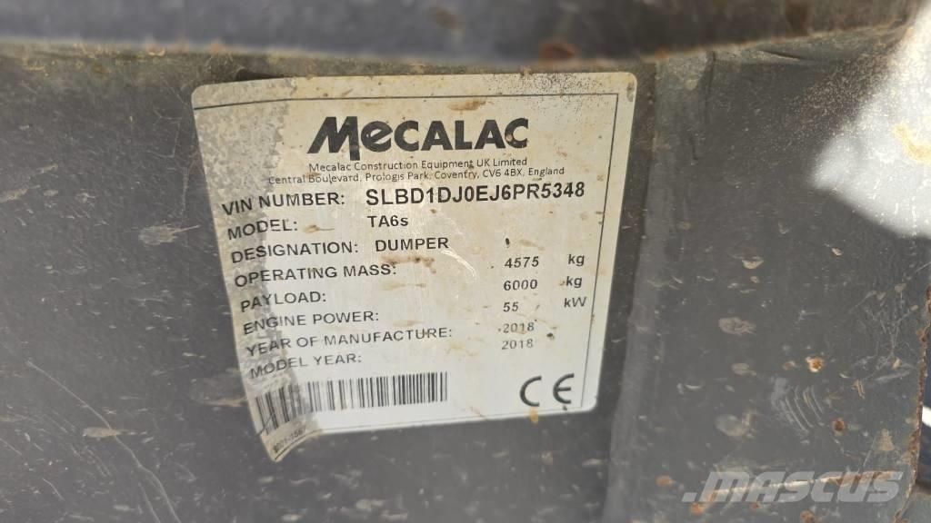 Mecalac TA 6 S 鉸接式起吊車