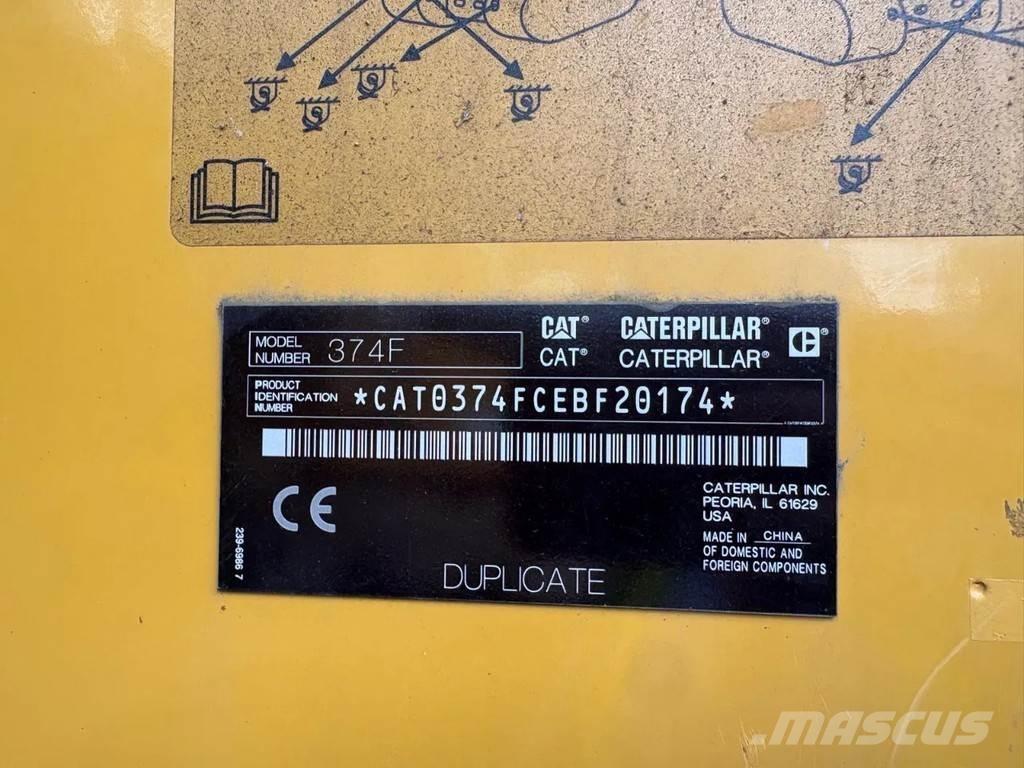 CAT 374F 履帶式 挖土機/掘鑿機/挖掘機