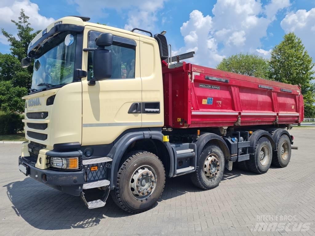 Scania G490 8X4 傾卸式卡車