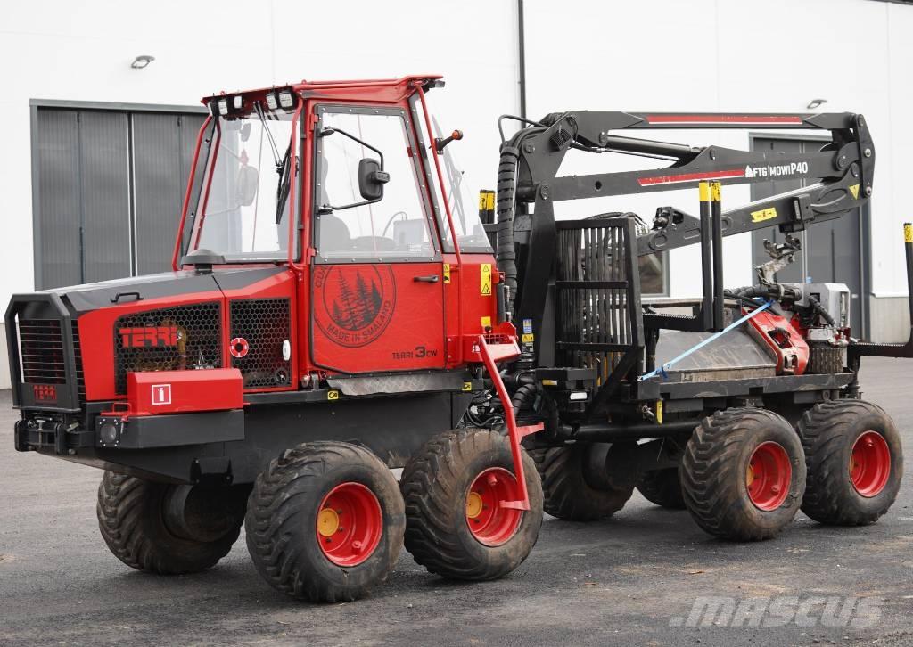 Terri 3 CV 收穫集運機
