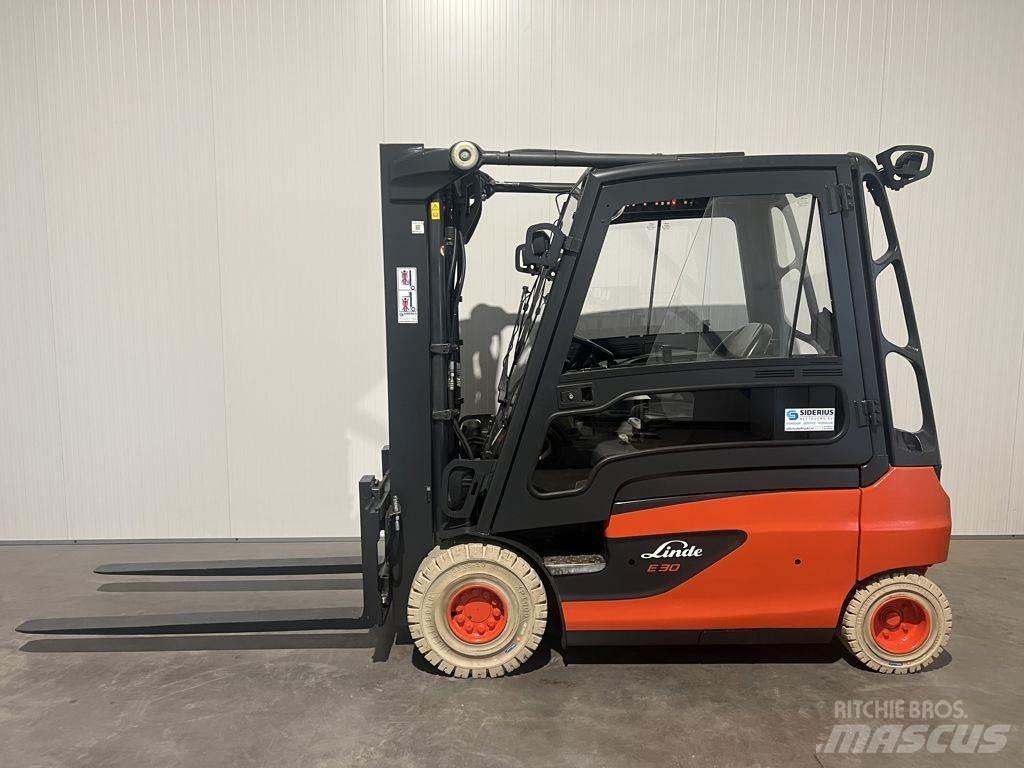 Linde E30L-01 電動堆高機