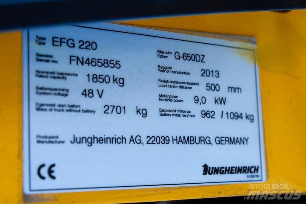 Jungheinrich EFG 220 電動堆高機