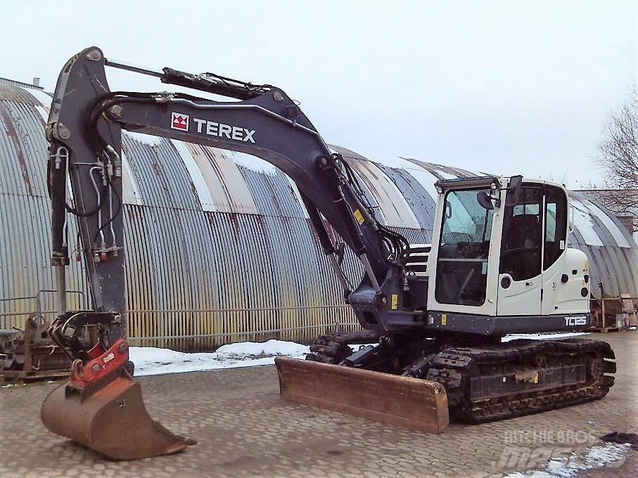 Terex TC 125 中型挖土機/掘鑿機/挖掘機 7t-12t