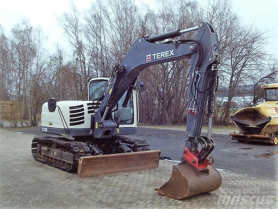 Terex TC 125 中型挖土機/掘鑿機/挖掘機 7t-12t