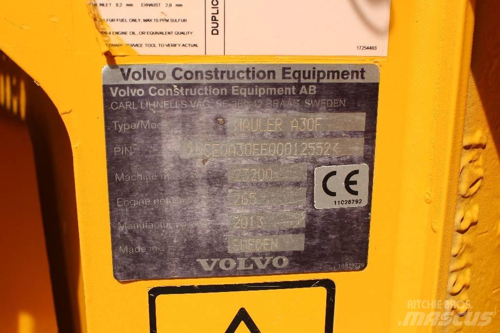 Volvo A 30 F 鉸接式起吊車