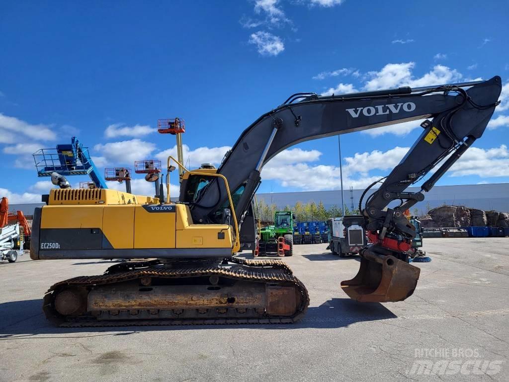 Volvo EC 250 D L 履帶式 挖土機/掘鑿機/挖掘機
