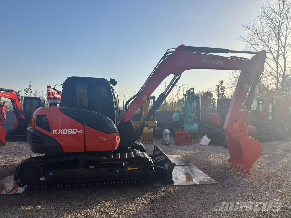 Kubota KX 080-4 中型挖土機/掘鑿機/挖掘機 7t-12t