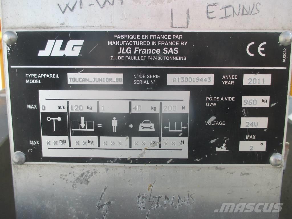 JLG Toucan Junior 8 垂直升降工作台