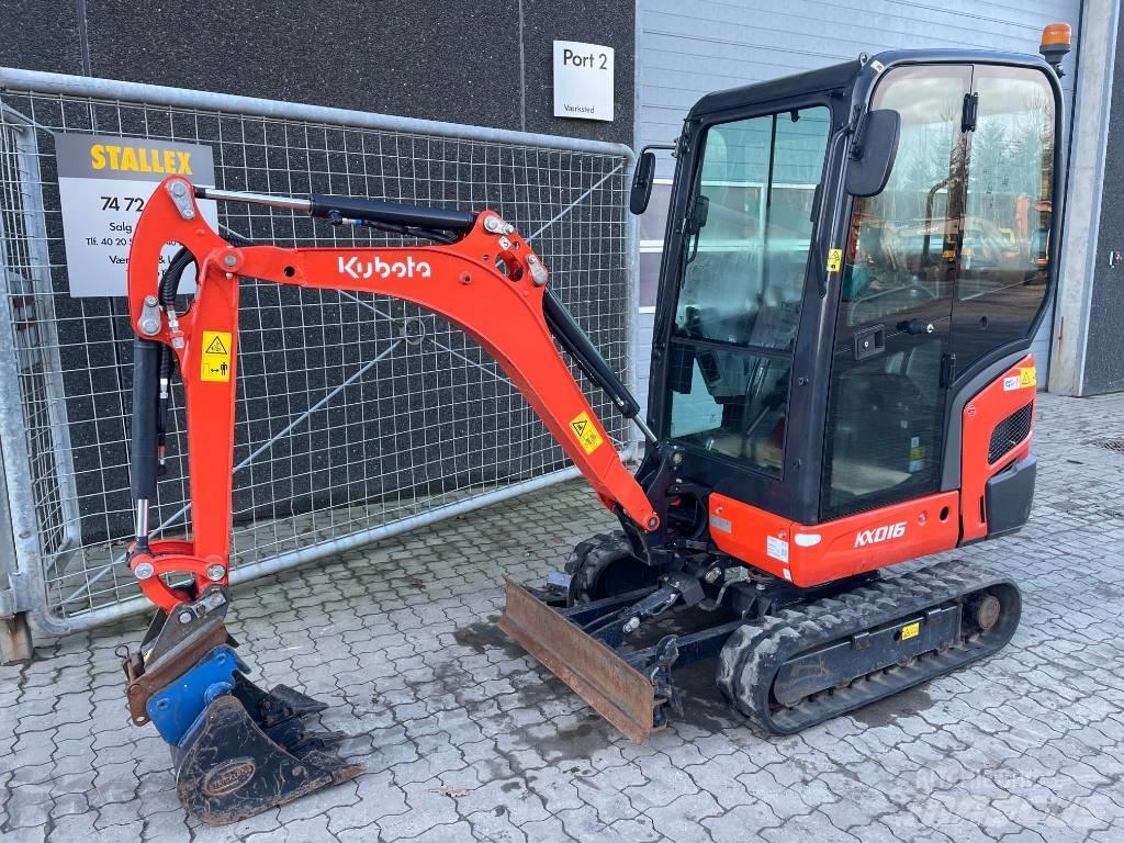 Kubota KX016-4 小型挖土機/掘鑿機<7t(小型挖掘機)