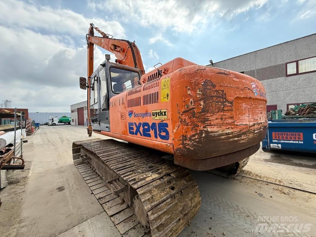 Fiat-Hitachi EX 215 履帶式 挖土機/掘鑿機/挖掘機