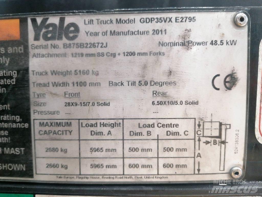 Yale GDP35VX 柴油卡車