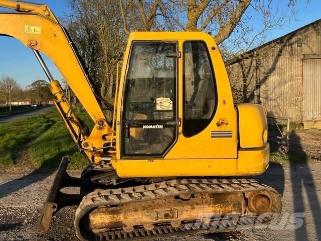 Komatsu PC 75 R 中型挖土機/掘鑿機/挖掘機 7t-12t