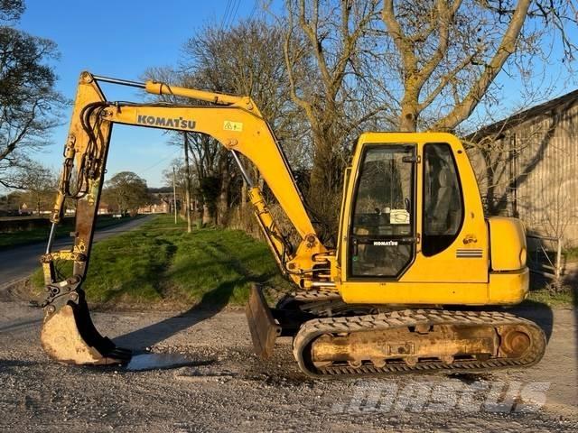 Komatsu PC 75 R 中型挖土機/掘鑿機/挖掘機 7t-12t