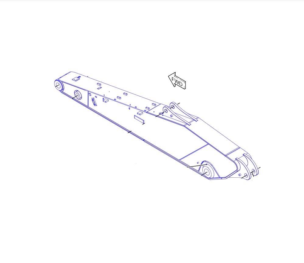 CAT 336 吊桿和鏟斗