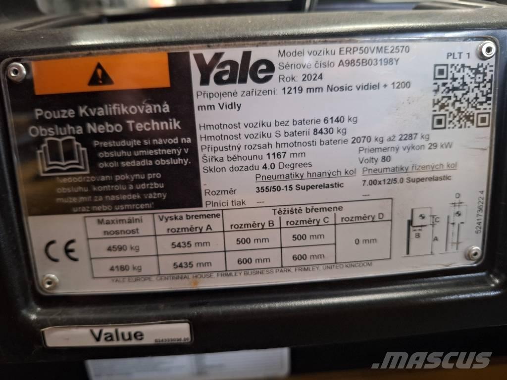 Yale ERP 50 VM 電動堆高機