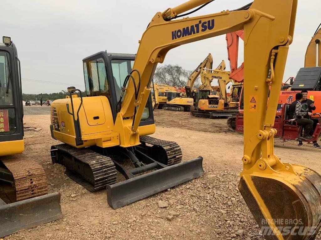 Komatsu PC 56 小型挖土機/掘鑿機<7t(小型挖掘機)