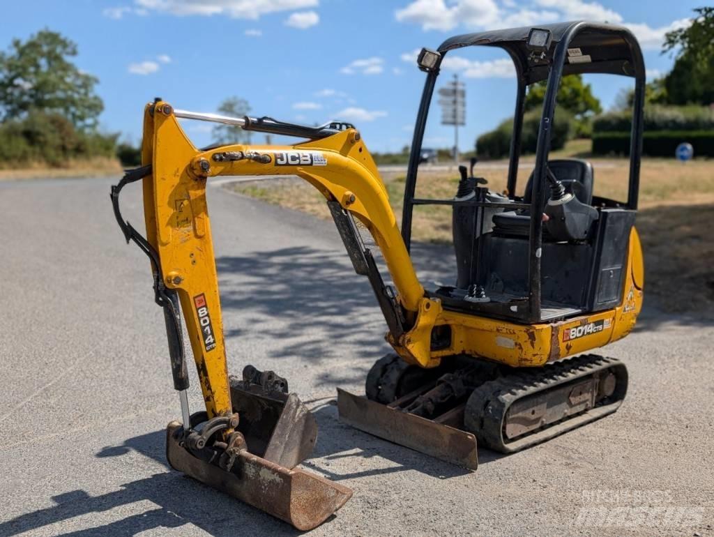 JCB 8014 CTS 小型挖土機/掘鑿機<7t(小型挖掘機)