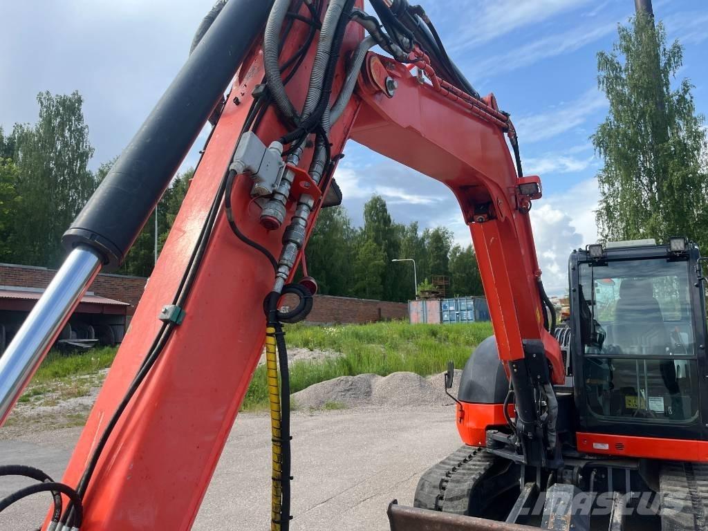 Kubota KX 080 中型挖土機/掘鑿機/挖掘機 7t-12t
