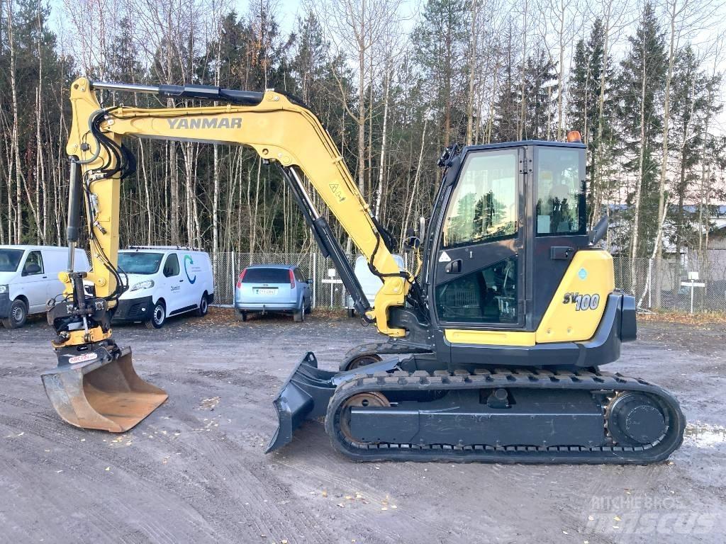 Yanmar SV 100-2A 中型挖土機/掘鑿機/挖掘機 7t-12t