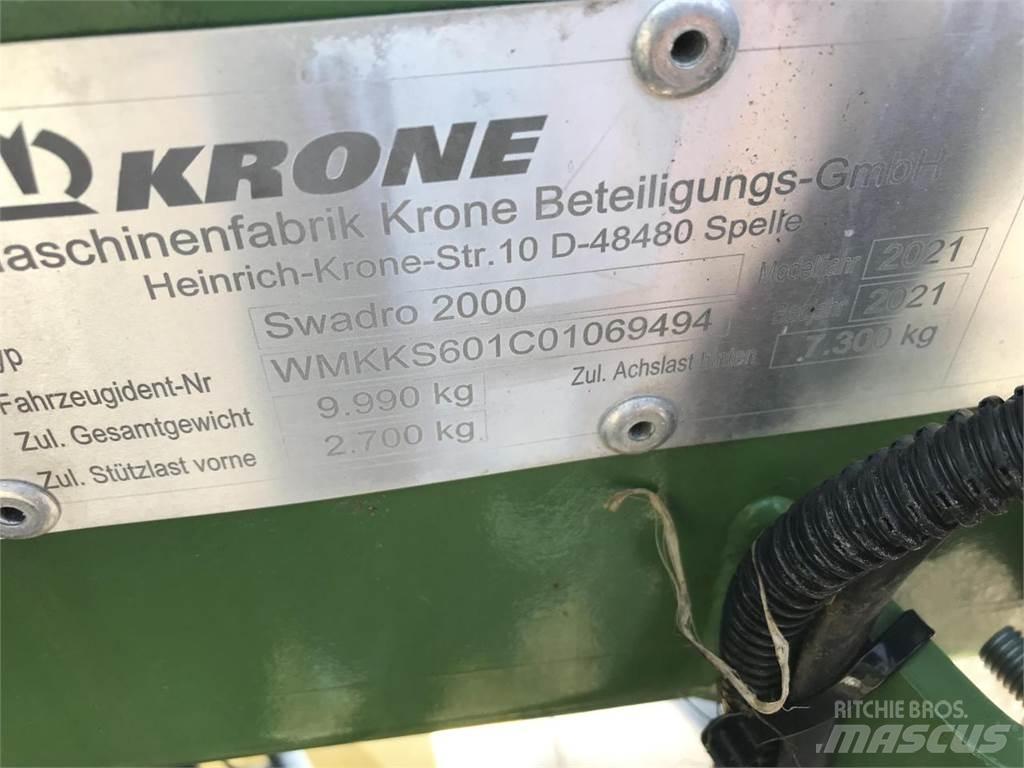 Krone Swadro 2000 堆草機