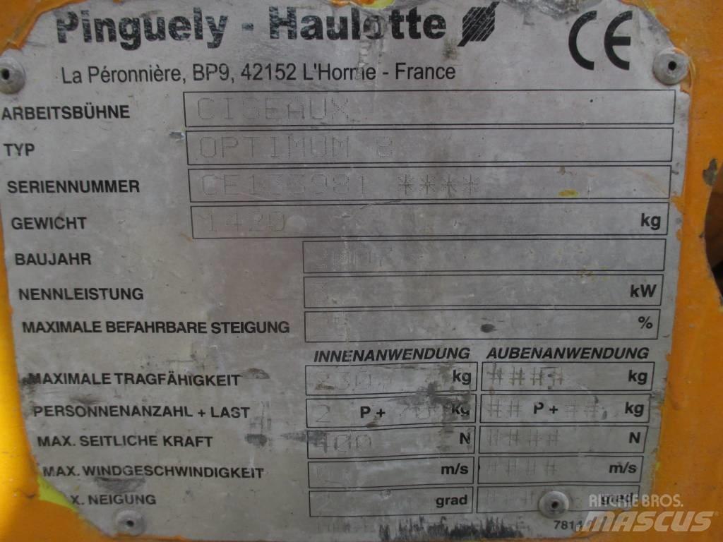 Haulotte Optimum  8 剪式升降機