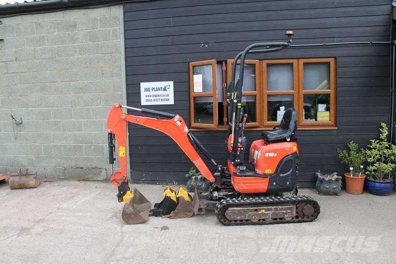 Kubota U 10-3 小型挖土機/掘鑿機<7t(小型挖掘機)