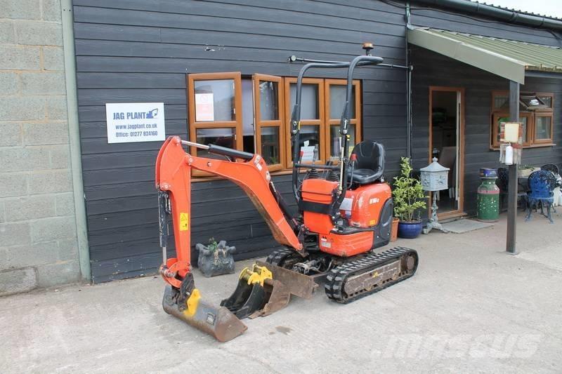 Kubota U 10-3 小型挖土機/掘鑿機<7t(小型挖掘機)