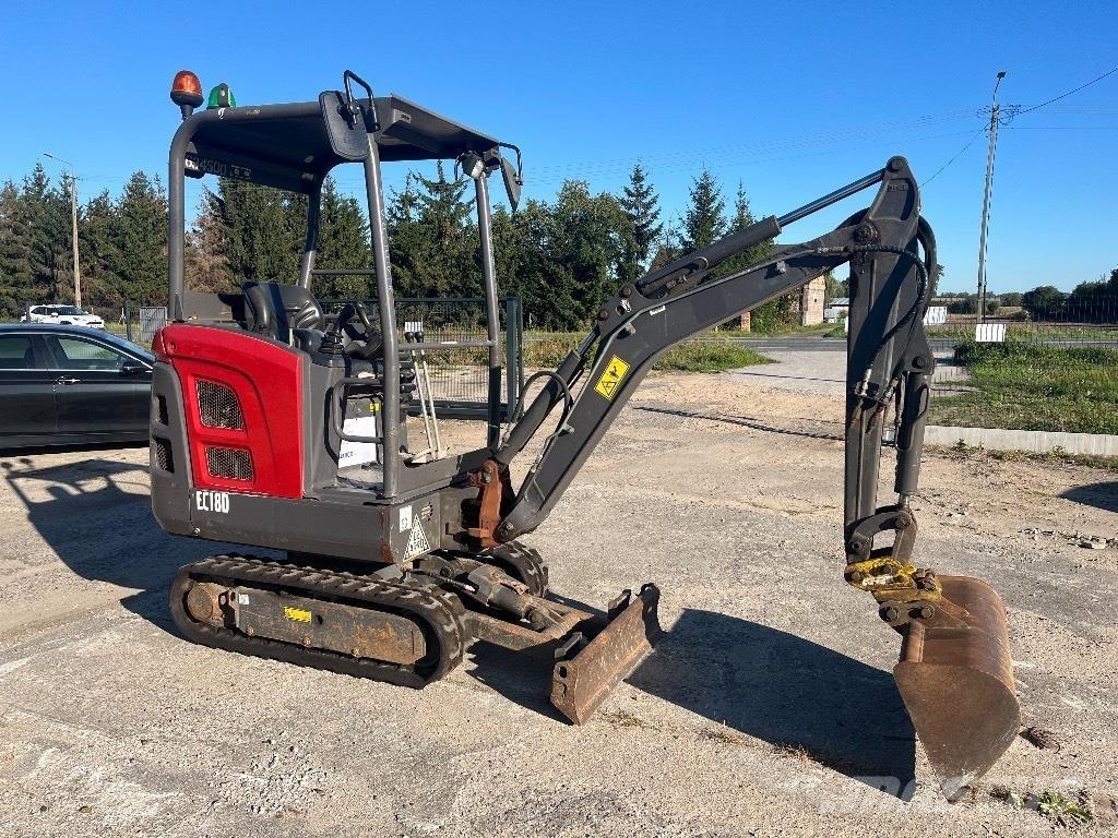 Volvo EC18D 小型挖土機/掘鑿機<7t(小型挖掘機)