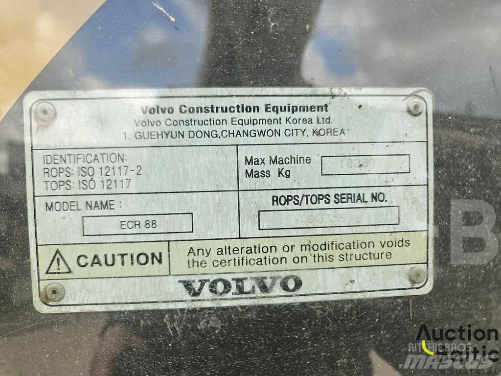 Volvo ECR 88 中型挖土機/掘鑿機/挖掘機 7t-12t