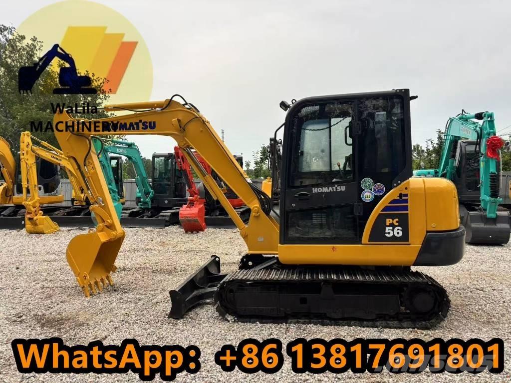 Komatsu PC 56-7 小型挖土機/掘鑿機<7t(小型挖掘機)
