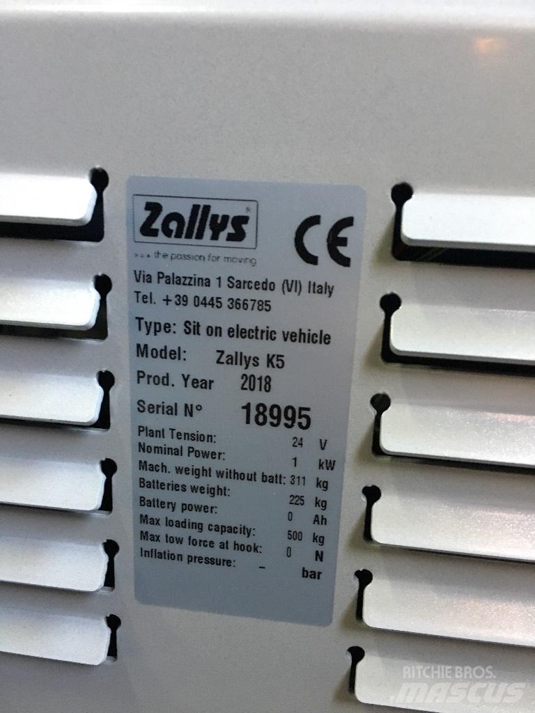  Zallys K5 低架裝載機