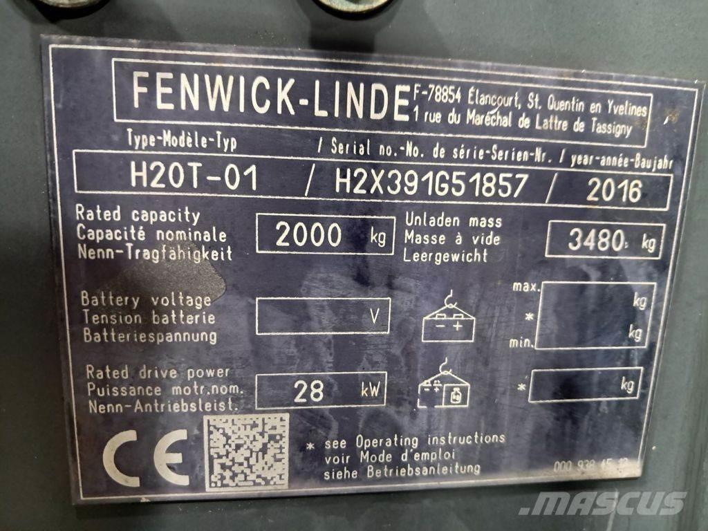 Linde H20T-01 液化石油氣LPG卡車