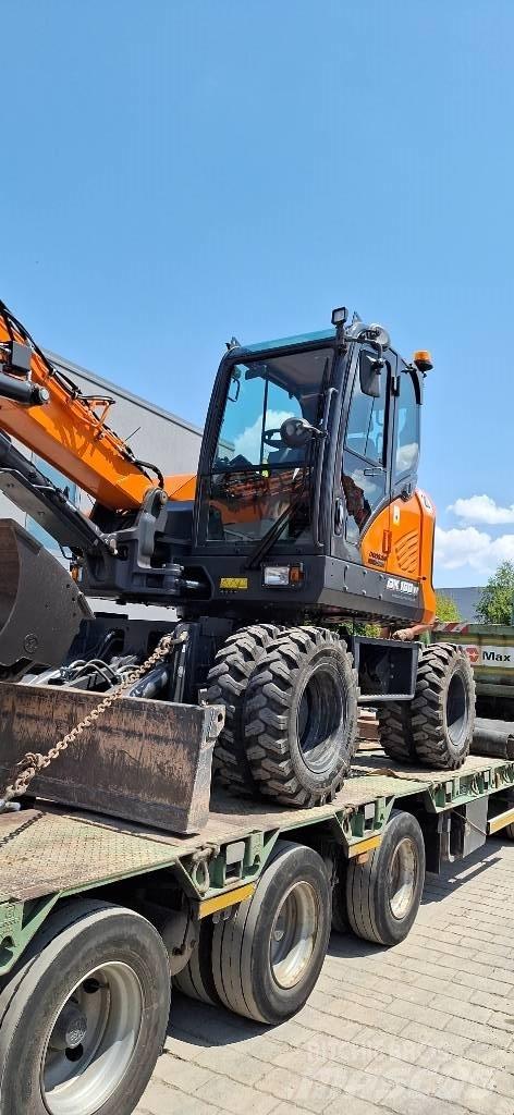 Doosan DX 100 W-7 旋轉式挖土機/掘鑿機/挖掘機