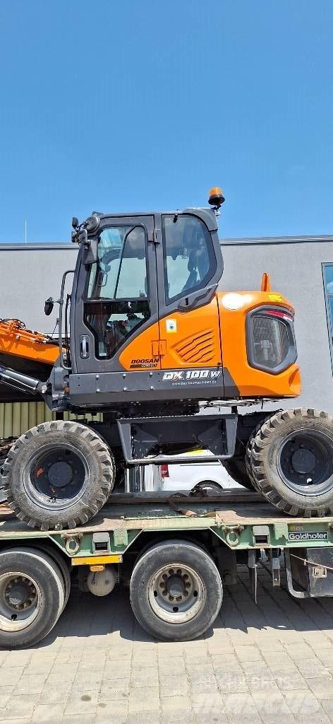 Doosan DX 100 W-7 旋轉式挖土機/掘鑿機/挖掘機