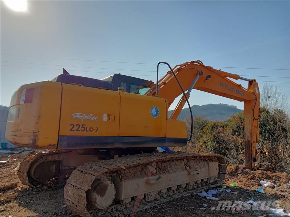 Hyundai R225LC-7 履帶式 挖土機/掘鑿機/挖掘機