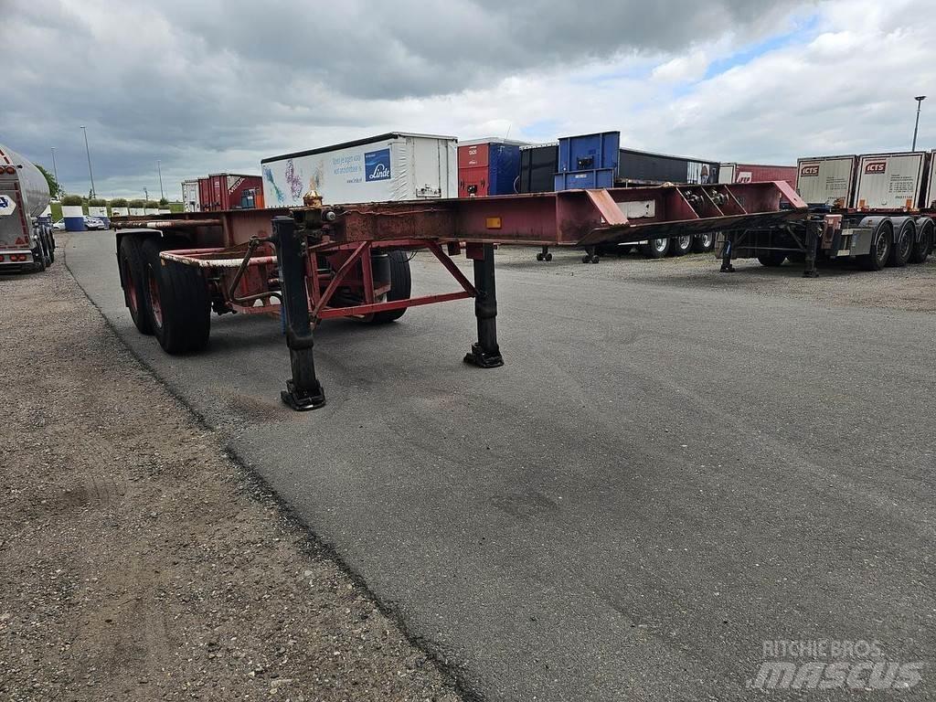 Pacton TXC 230-2 貨櫃框架半拖車