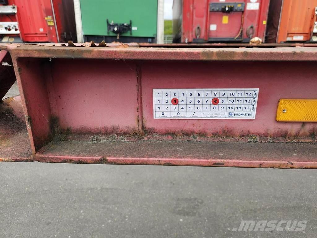 Pacton TXC 230-2 貨櫃框架半拖車