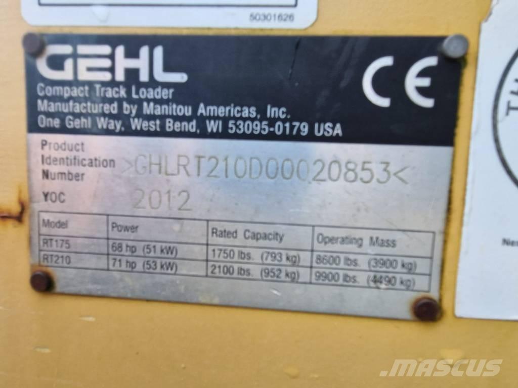 Gehl RT 210 推土機