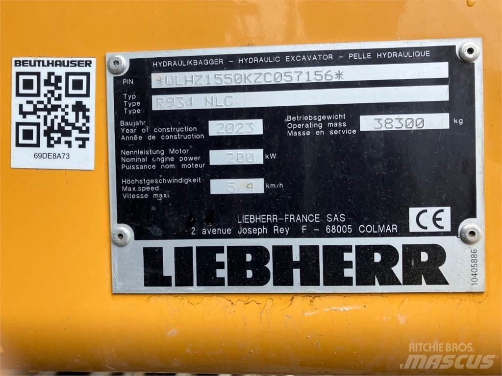 Liebherr R934 履帶式 挖土機/掘鑿機/挖掘機