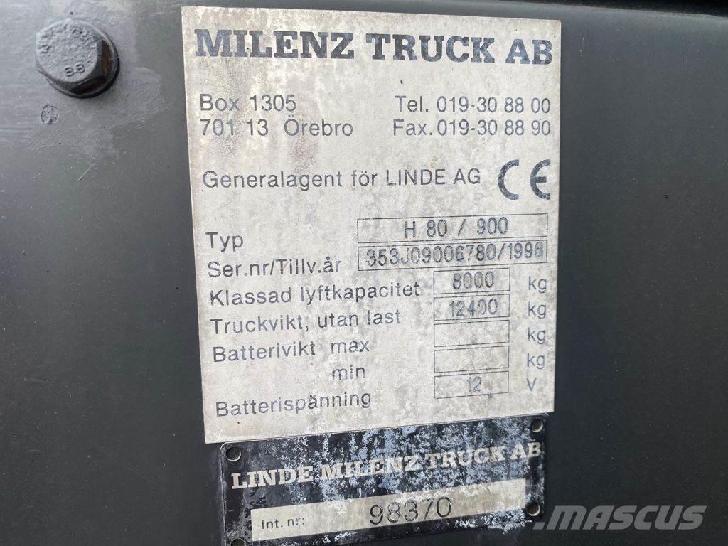 Linde H80D/900 柴油卡車