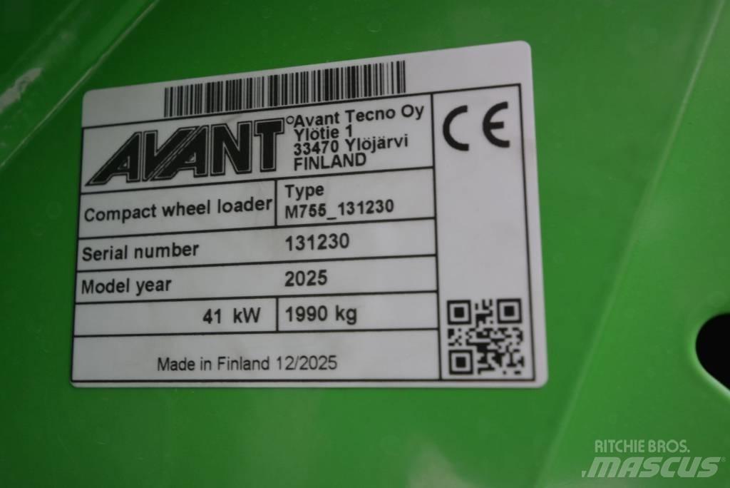 Avant 755i 小型裝載機