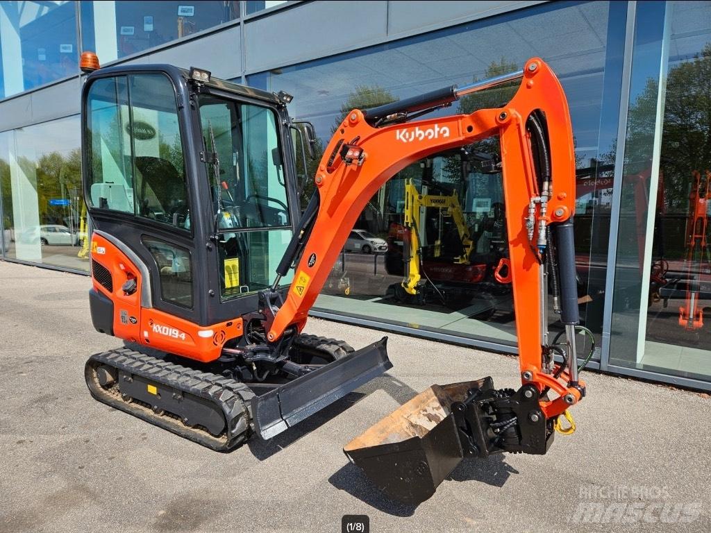 Kubota KX 019-4 小型挖土機/掘鑿機<7t(小型挖掘機)